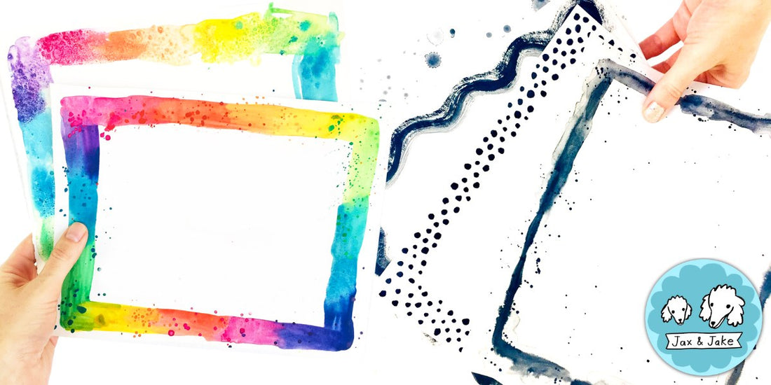 watercolor clipart borders